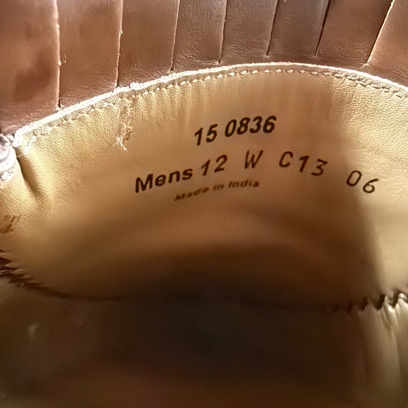 JOHNSTON & MURPHY KILTIE TASSEL LOAFERS – LIGHT BROWN LEATHER - SZ 12 main image 4